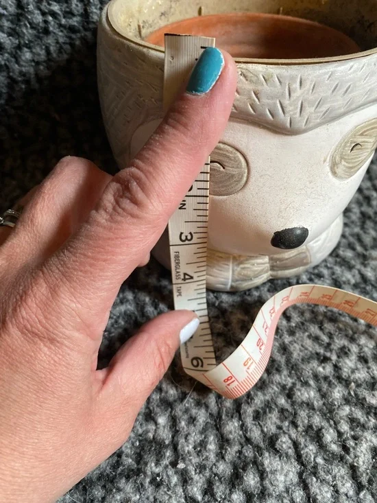 Neutral Sloth Ceramic Planter - Home Accents - Picture 7 of 11